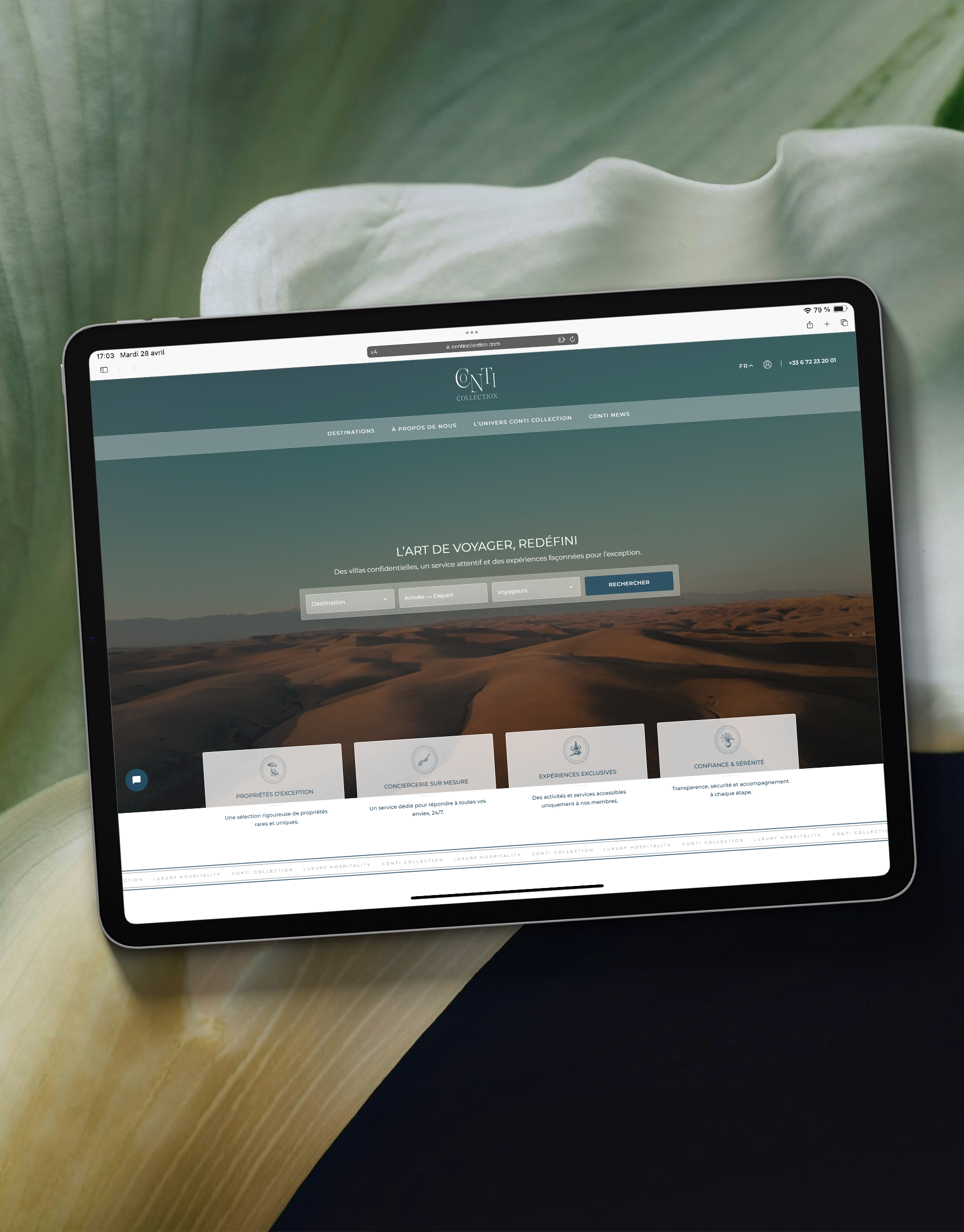 Site e-commerce Metamorphosis